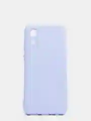 Лавандовый чехол для Samsung A03 Core с защитой камеры и с бархатом внутри