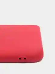Багровый чехол для Samsung A03 Core с защитой камеры и с бархатом внутри