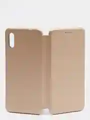 Золотой чехол книжка Xiaomi Redmi 9A