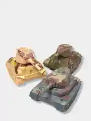 Танк игрушечный мини-фигурка инерционный 5 см