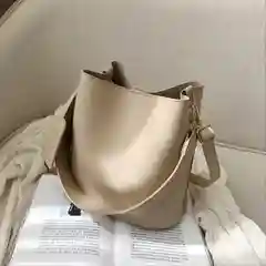 Бежевый сумка женская шоппер школьная