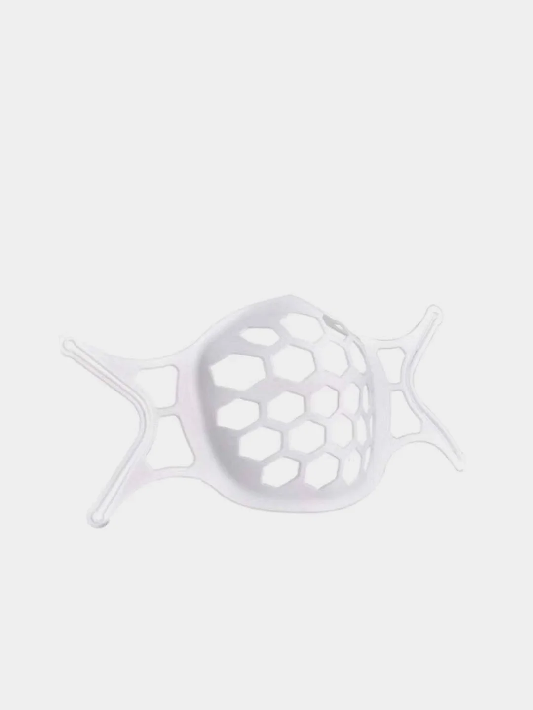 Белый держатель для медицинской маски 3D