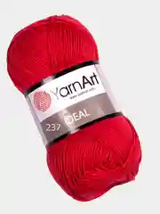 Алый пряжа YarnArt Ideal, 100% хлопок, 50 г, 170 м