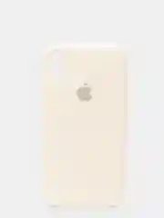Светло-бежевый чехол силиконовый для iPhone X/XS (Айфон)