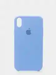 Небесно-голубой чехол силиконовый для iPhone X/XS (Айфон)