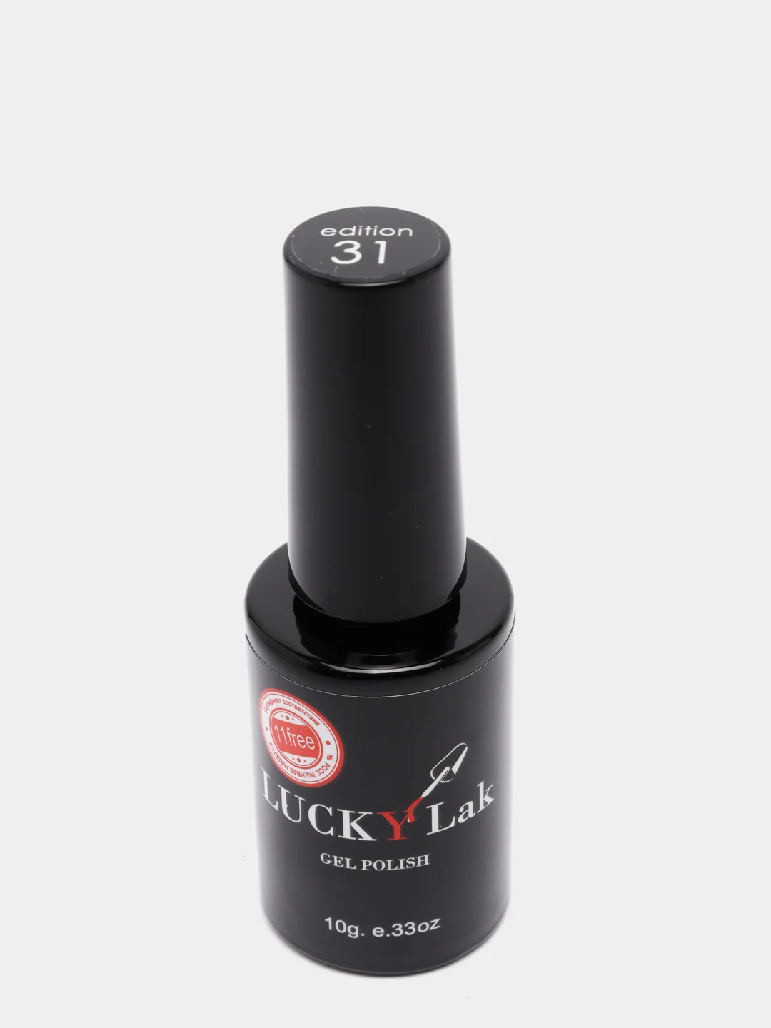 Гель лак для ногтей, гель-лак LuckyLak Edition №031, 10g розовый натуральный нюдовый френч