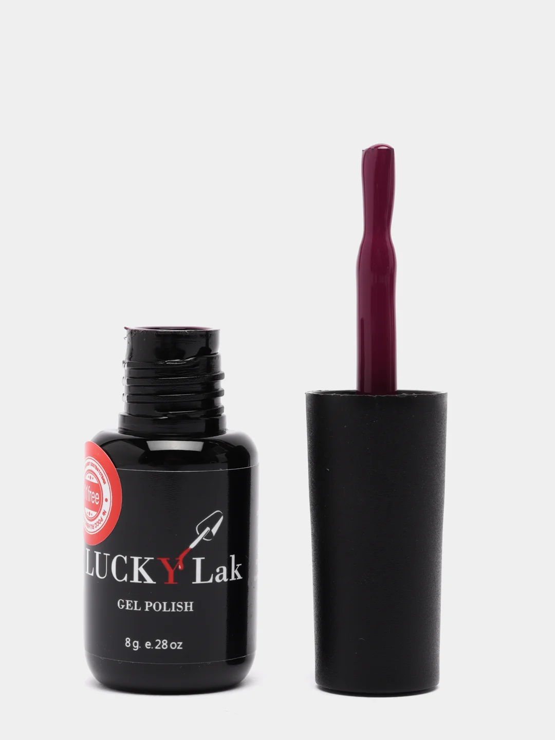 Гель лак для ногтей, гель-лак LuckyLak Fashion №103, 8g насыщенный фиолетовый для маникюра