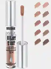Тени для век жидкие MATT TINT WATERPROOF 12H LUXVISAGE