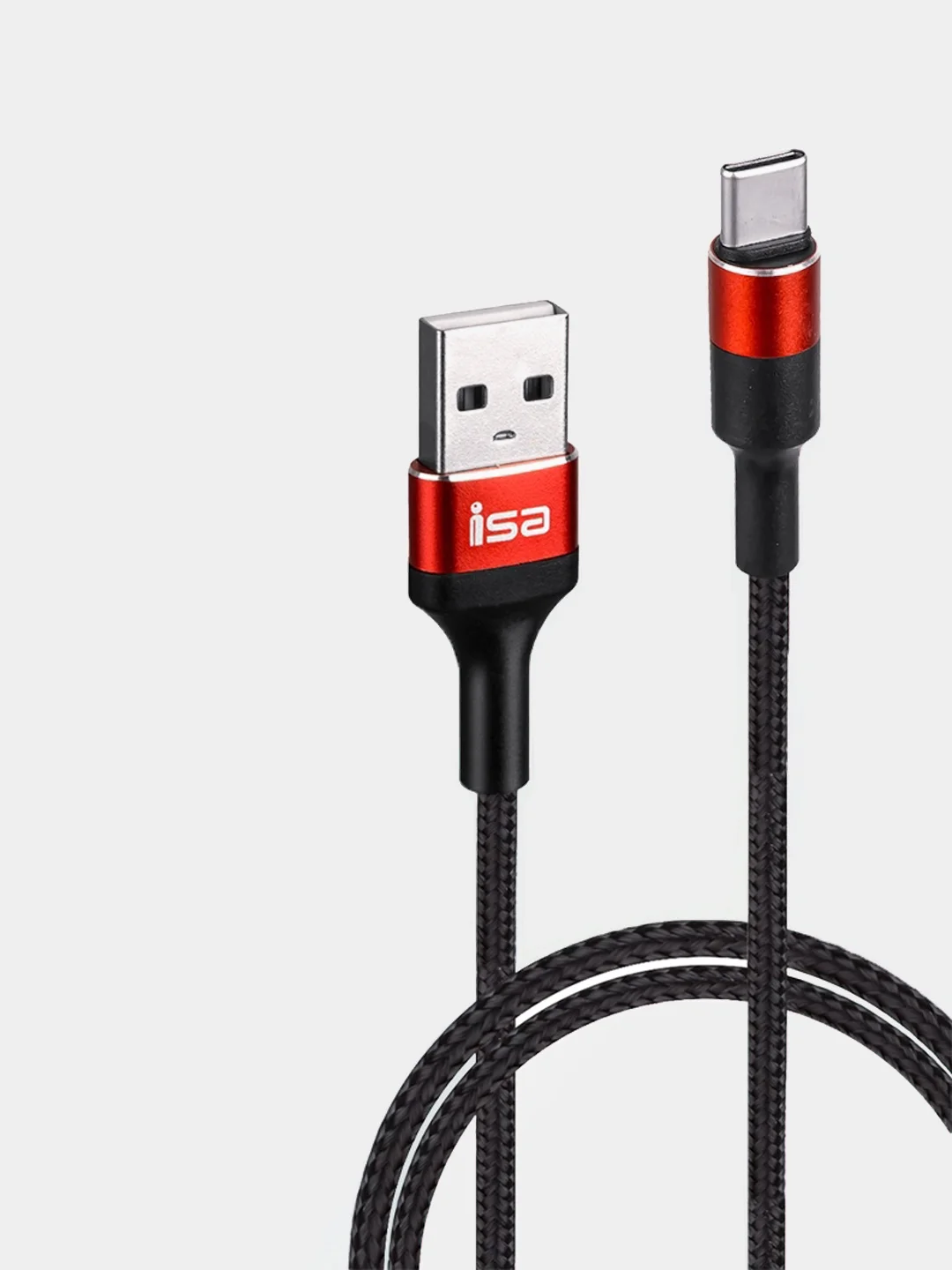 Кабель USB ISA 1.2м LUX для синхронизации и зарядки Micro / Type-C / Lightning