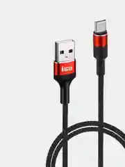 Кабель USB ISA 1.2м LUX для синхронизации и зарядки Micro / Type-C / Lightning