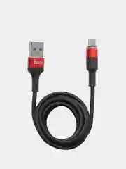 Кабель USB ISA 1.2м LUX для синхронизации и зарядки Micro / Type-C / Lightning