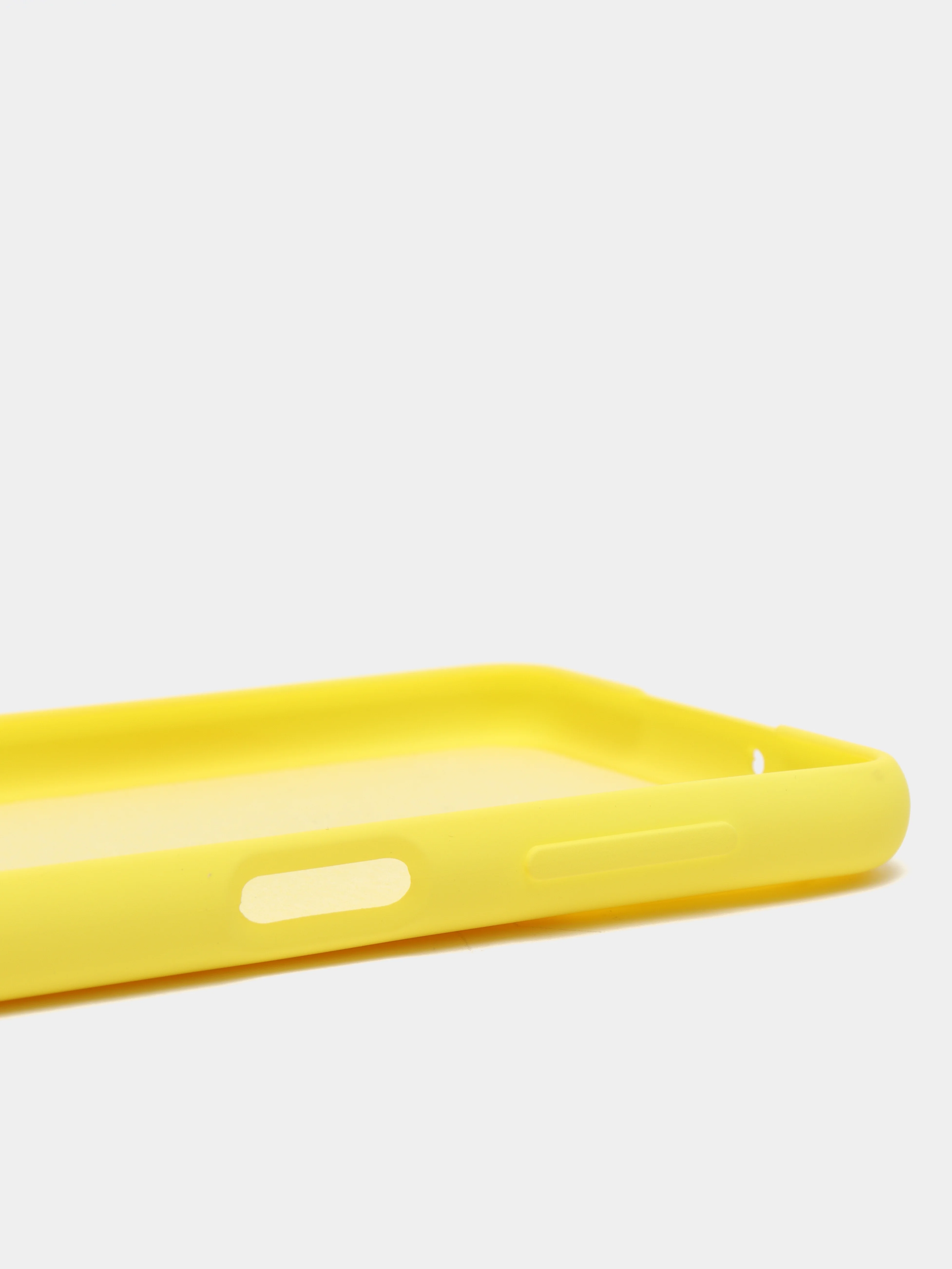Желтый чехол Samsung A22 4G, M22, M32 c защитой камеры и бархатом внутри