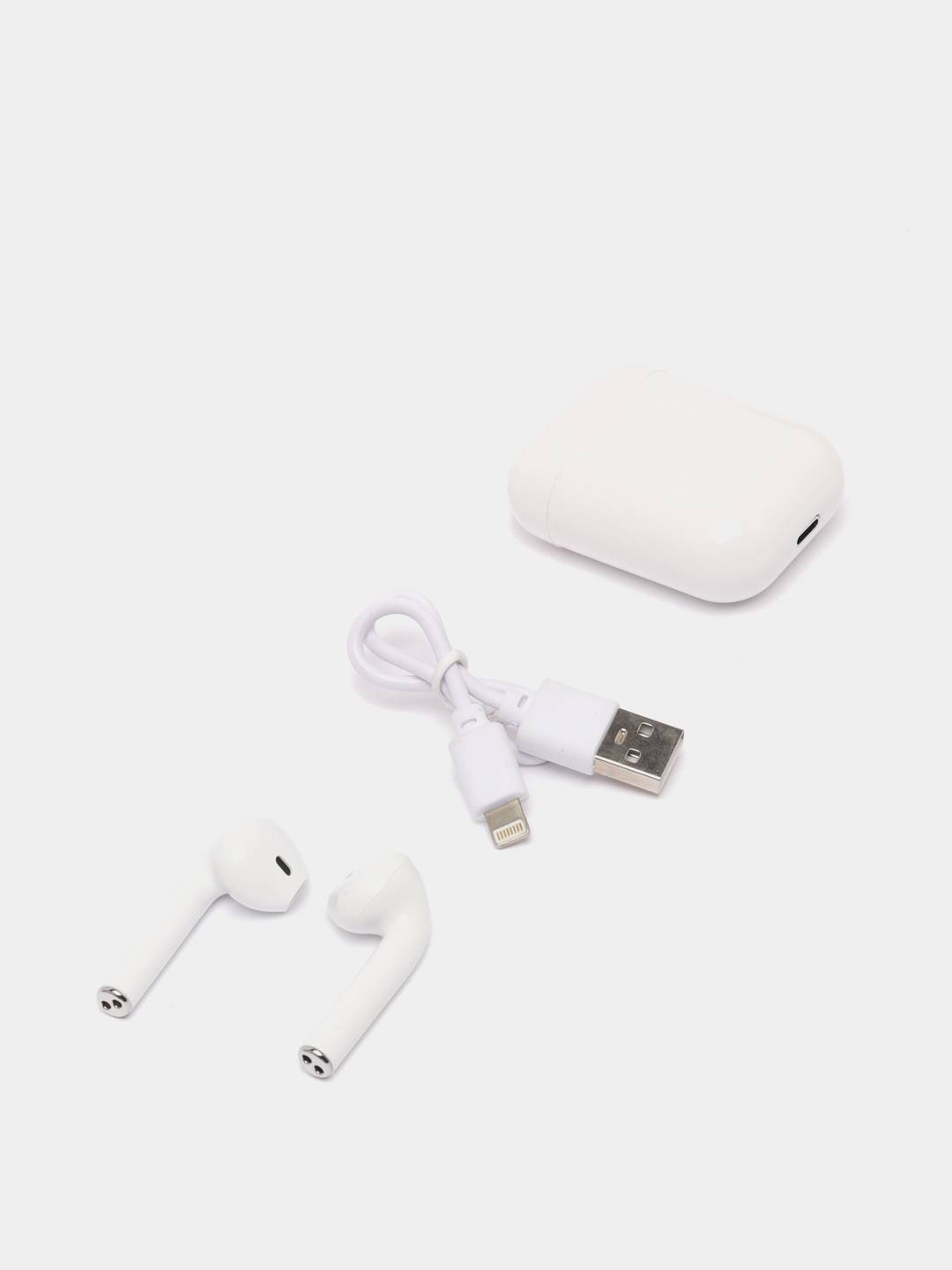 Беспроводные наушники i12 TWS bluetooth 5.0 White для IPhone Android купить  по цене 451 ₽ в интернет-магазине KazanExpress