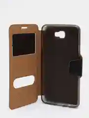 Угольный чехол книжка флип SAMSUNG A7 2016