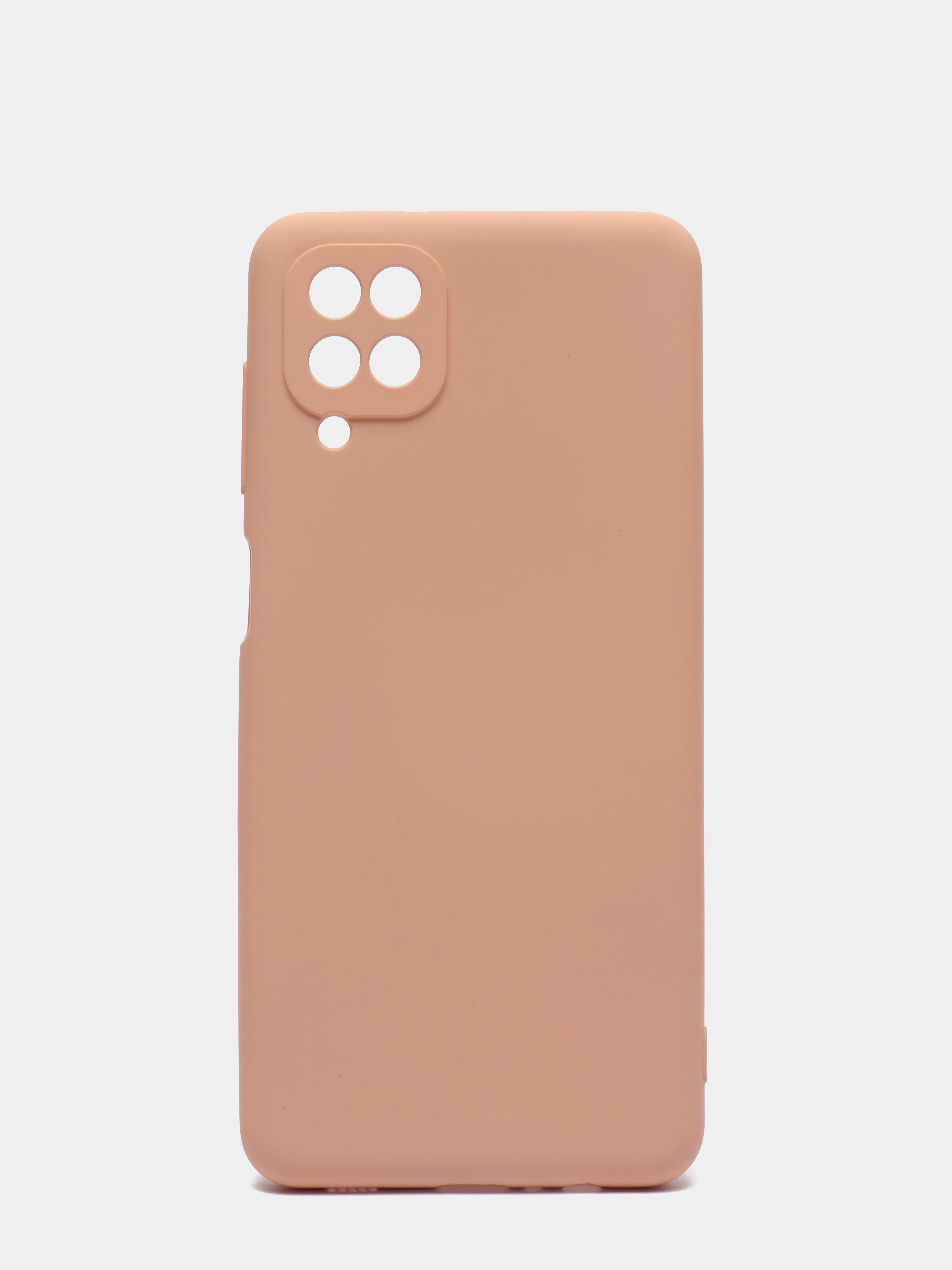 Пудровый чехол Samsung A12, M12 c защитой камеры и бархатом внутри
