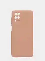Пудровый чехол Samsung A12, M12 c защитой камеры и бархатом внутри