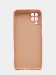 Пудровый чехол Samsung A12, M12 c защитой камеры и бархатом внутри