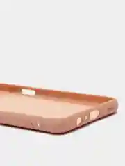 Пудровый чехол Samsung A12, M12 c защитой камеры и бархатом внутри