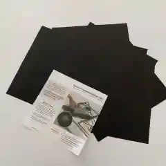 Серебряный защитное покрытие для газовых плит, 4шт в комплекте, серый, черный