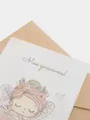 Открытка с конвертом