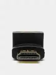 Алый переходник HDMI-HDMI угловой