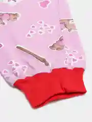 Розовый пижама детская, хлопок