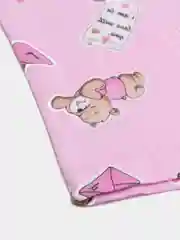 Розовый пижама детская, хлопок