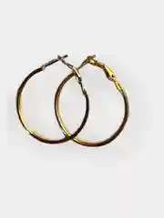 Серьги кольца, серебрянные и золотые