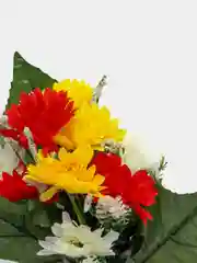 Искусственные цветы. Герберы (букет трехцветный) Композиция. Высота: 390 мм
