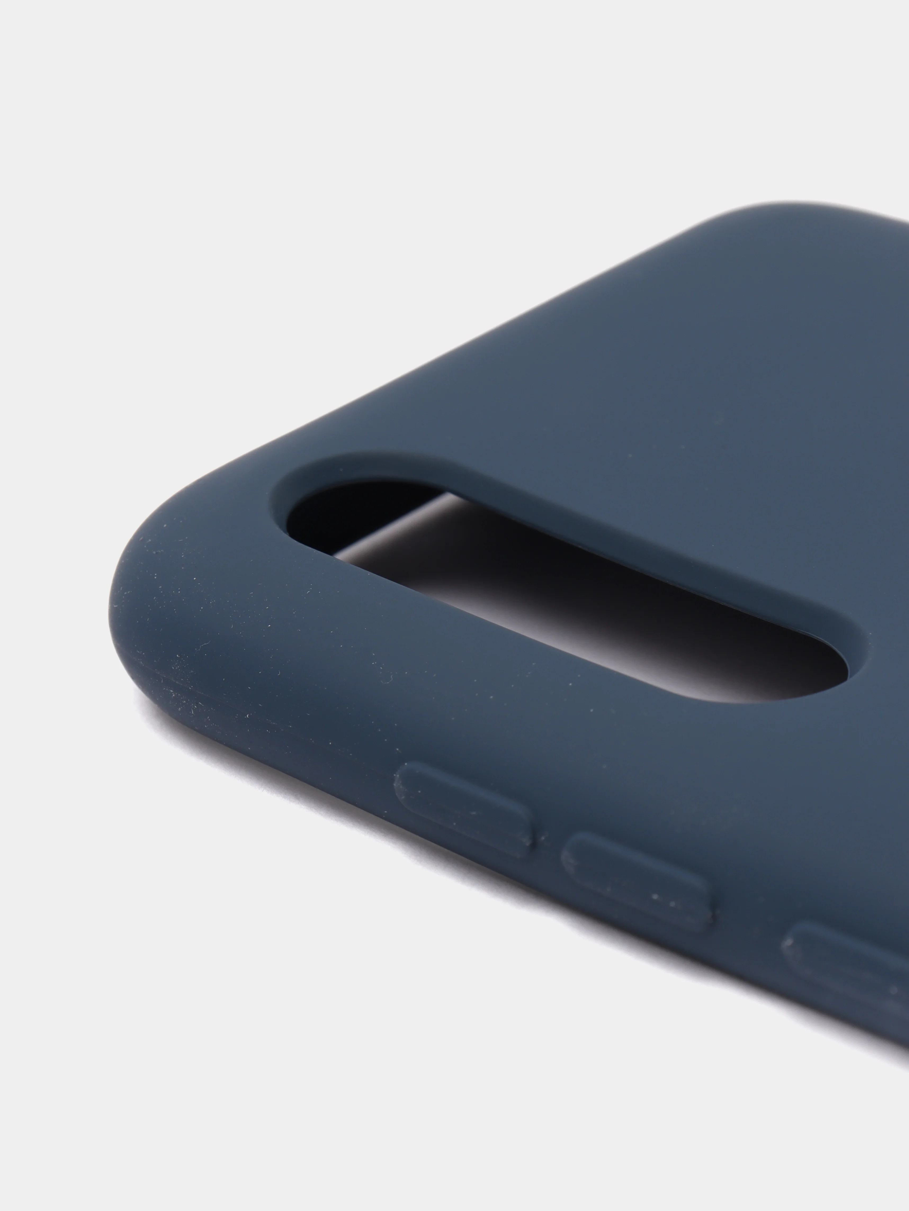 Темно-синий чехол XIAOMI REDMI MI 9 LITE / MI A3 LITE с бархатом внутри