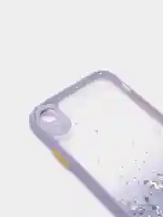 Фиолетовый чехол для iPhone 11 12 13 14 Pro Max 7 8 X XS XR mini Plus айфон про макс с блестками