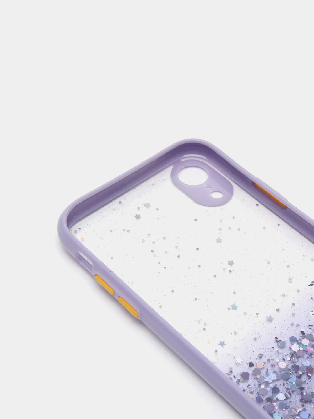 Фиолетовый чехол для iPhone 11 12 13 14 Pro Max 7 8 X XS XR mini Plus айфон про макс с блестками