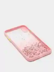 Прозрачный чехол для iPhone 11 12 13 14 Pro Max 7 8 X XS XR mini Plus айфон про макс с блестками