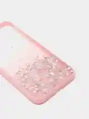 Прозрачный чехол для iPhone 11 12 13 14 Pro Max 7 8 X XS XR mini Plus айфон про макс с блестками