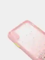 Прозрачный чехол для iPhone 11 12 13 14 Pro Max 7 8 X XS XR mini Plus айфон про макс с блестками