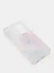 Серебряный чехол переливашка на Huawei Honor 10X Lite