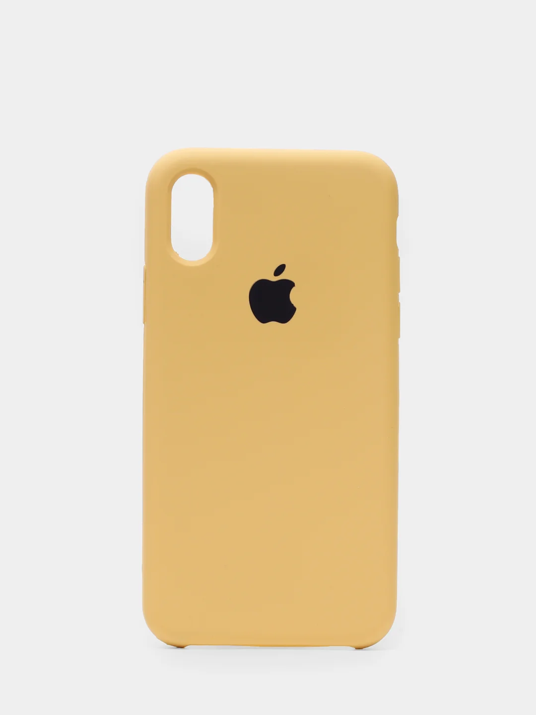 Бронзовый чехол силиконовый для iPhone X/XS (Айфон)