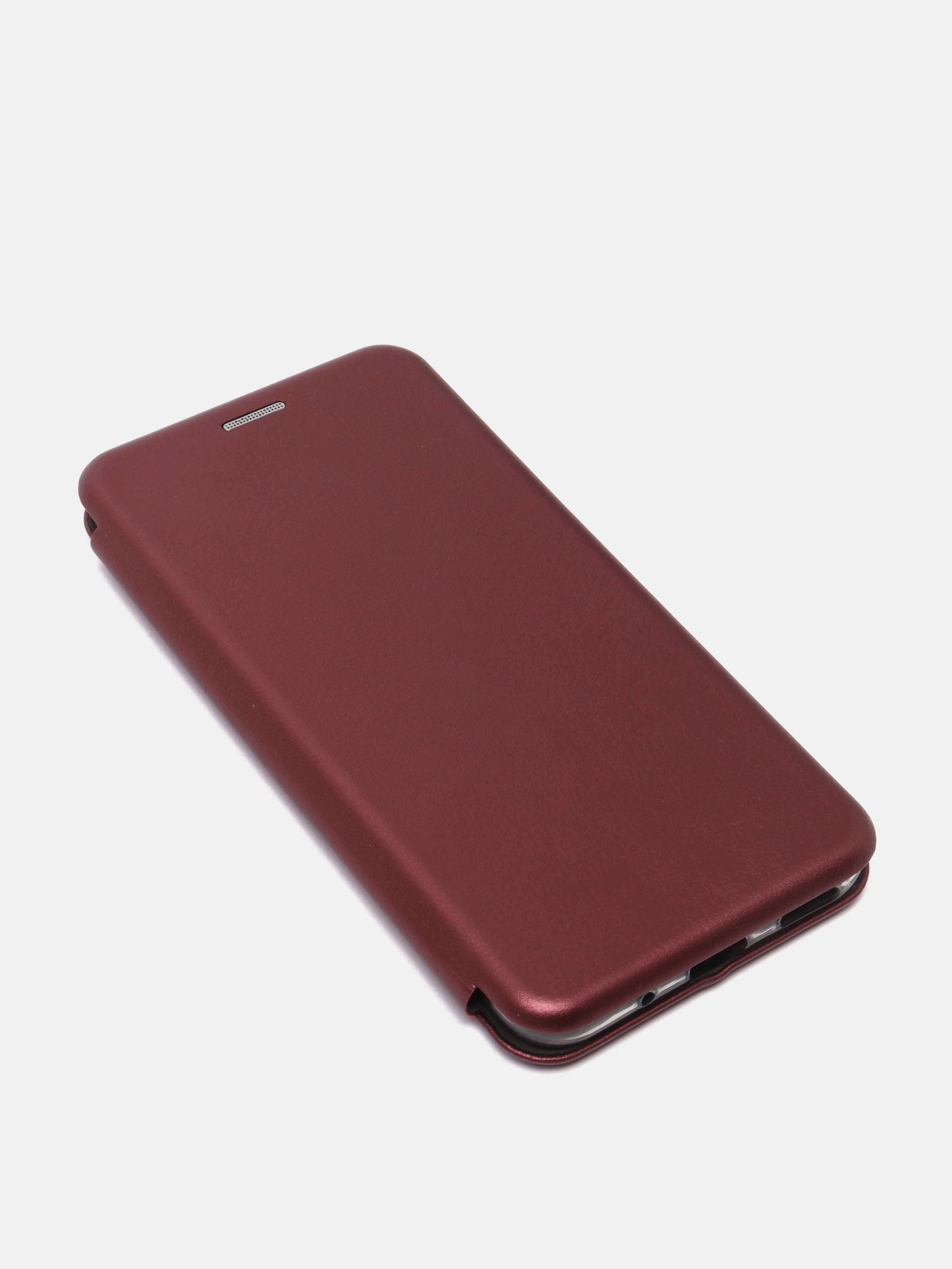Бордовый чехол-книжка Honor 20 Pro