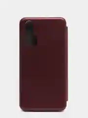 Бордовый чехол-книжка Honor 20 Pro