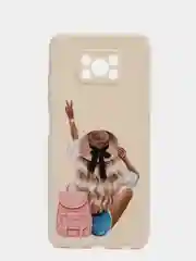 Бежевый меланж чехол XIAOMI Poco X3 / X3 PRO