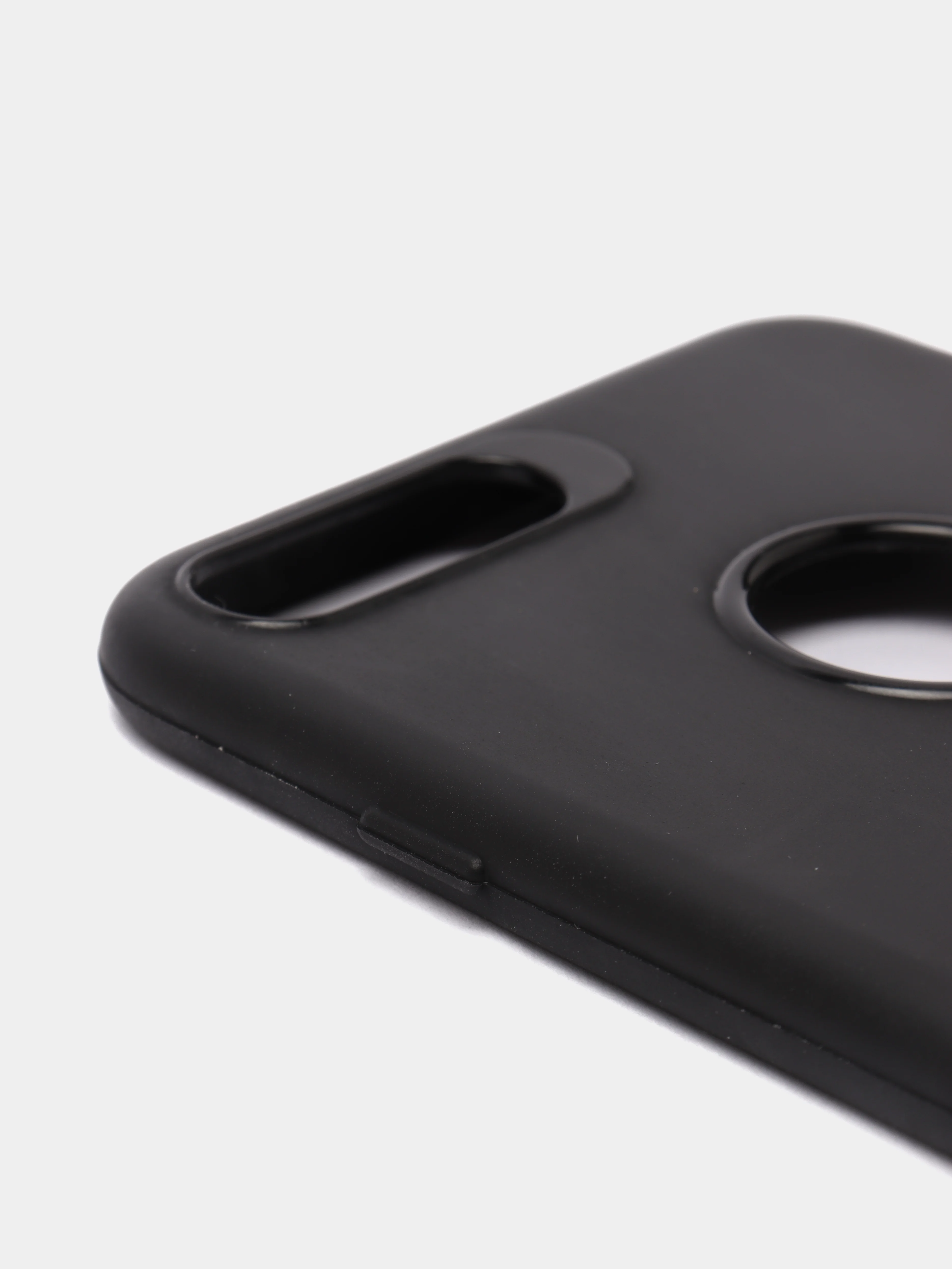 Черный чехол  для iPhone 7 plus, 8 plus