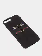 Черный чехол с рисунком для iPhone 7 Plus, 8 Plus