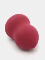 Бордовый спонж для макияжа. Спонжик.