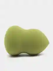 Зеленый спонж для макияжа. Спонжик.