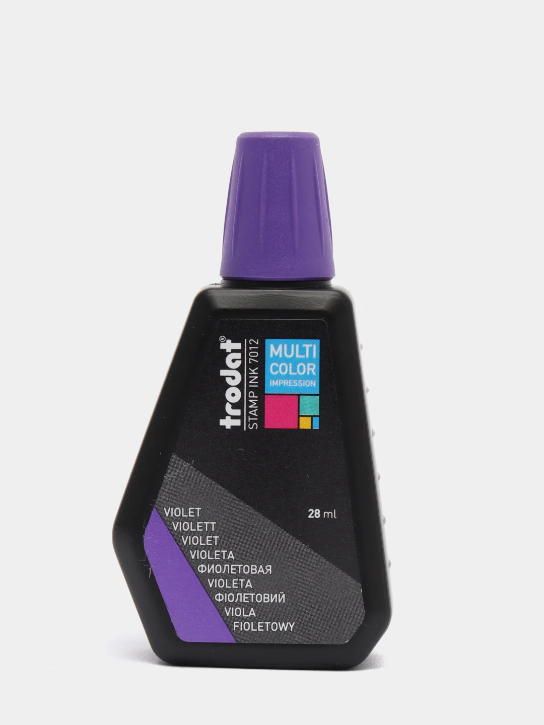 Фиолетовый штемпельная краска 7012 Multi color, Trodat, 28 мл