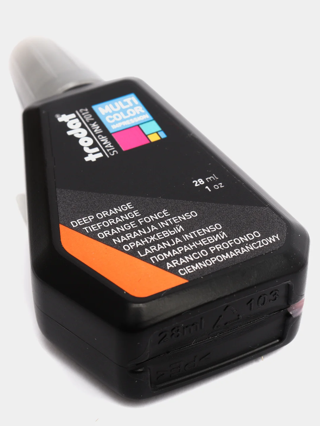 Оранжевый штемпельная краска 7012 Multi color, Trodat, 28 мл