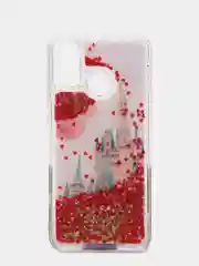 Красный чехол-переливашка Honor 9X lite