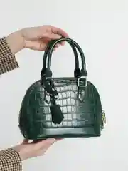 Зеленый сумка женская через плечо