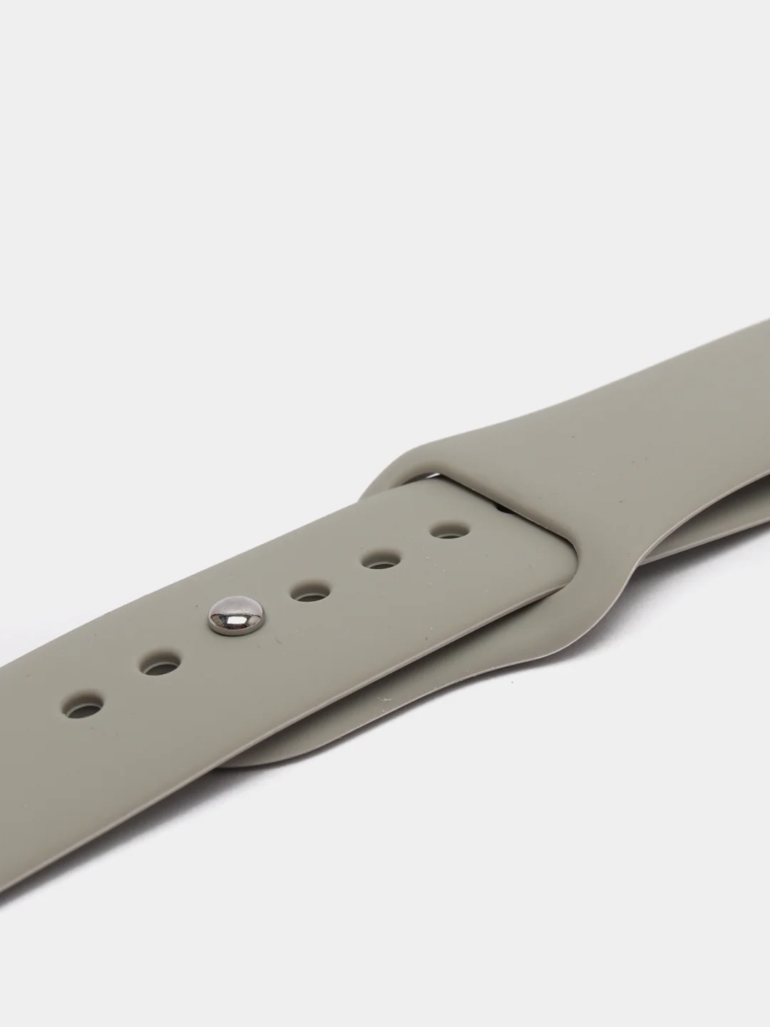 Песочный хаки ремешок для Apple Watch, силиконовый