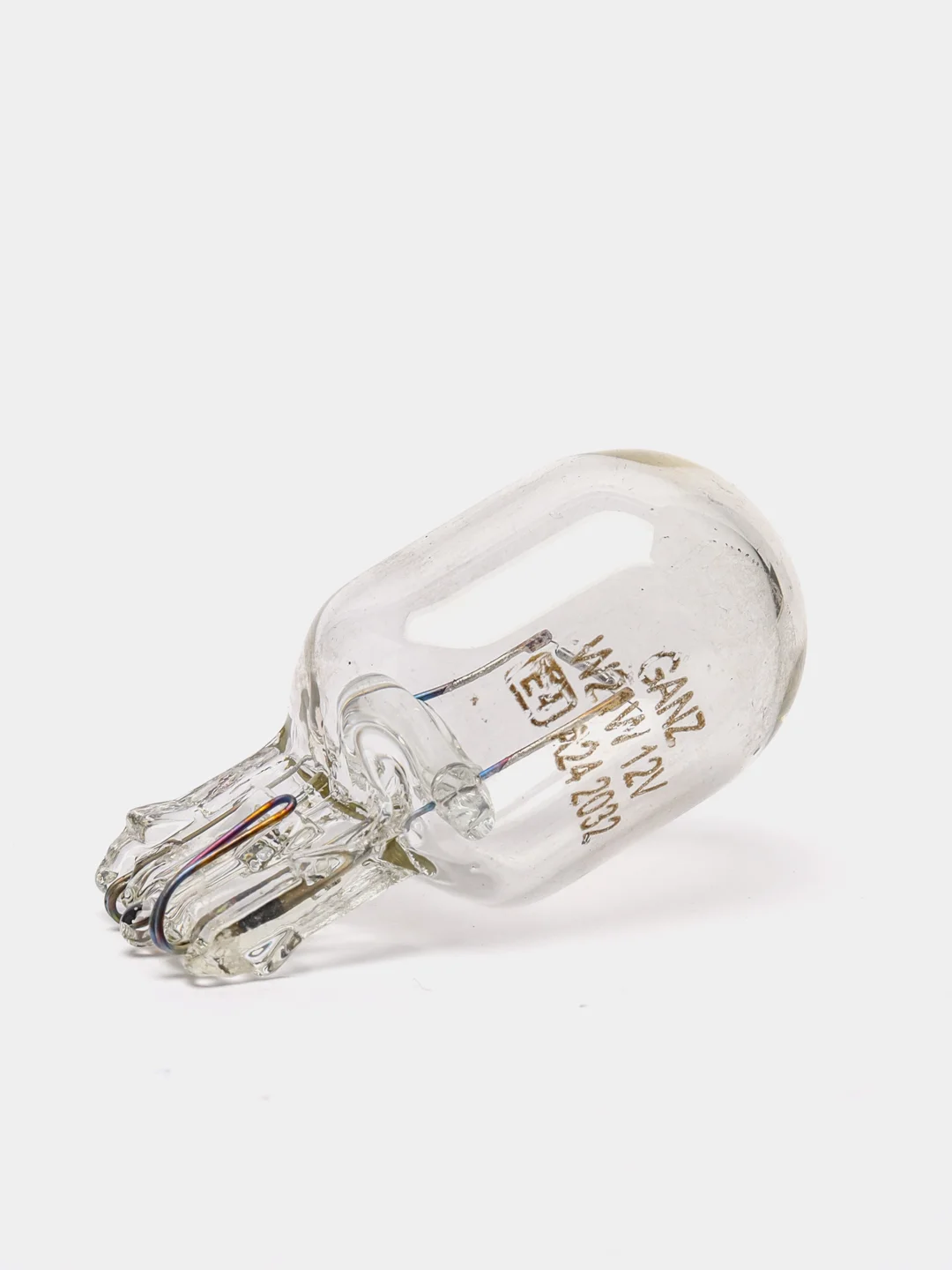 Лампа GANZ, W21W, 12V, 21W, W3 х 16d, 1 штука